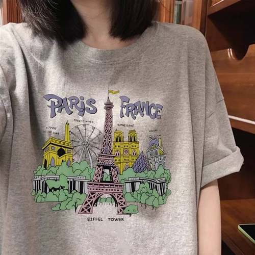 外贸撤回尾货清仓捡漏~纯棉潮牌 夏季短袖T恤男女士纯棉半袖上衣