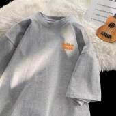 T恤男女士半袖 短袖 宽松纯棉 潮牌夏季 品牌外贸撤回尾货清仓捡漏