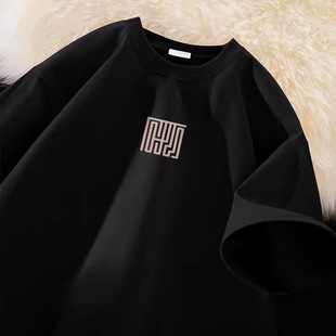 品牌外贸出口~奥特莱斯专柜清仓捡漏短袖T恤男装女装宽松潮牌纯棉