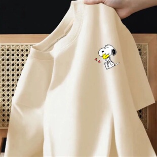 T恤男女士纯棉宽松百搭 短袖 品牌外贸撤回尾货清仓捡漏潮牌 夏季