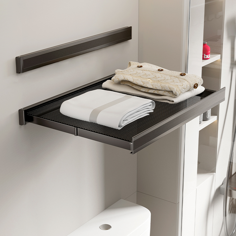 卫生间洗澡放干净衣服置物架子