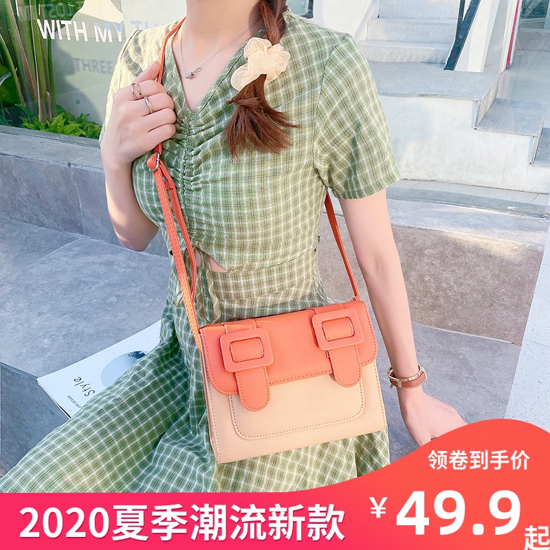 泰国剑桥包包女2020新款潮小单肩斜挎包女包迷你网红百搭2019春夏