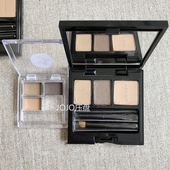 旧版 SUQQU自然平衡三色眉粉01苔绿02茶色小样试色试用旧版 送刷