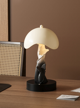 创意蝴蝶台灯摆件床头灯桌面氛围感装饰品房间改造小物件新年礼物