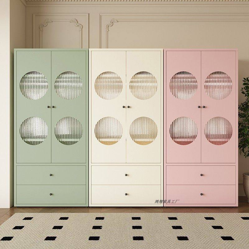 新疆西藏包邮钢制儿童衣柜家用卧室带抽屉铁皮储物柜小户型铁艺衣,住宅家具,独立衣柜,淘宝优惠券,粉丝福利购,淘宝优惠卷