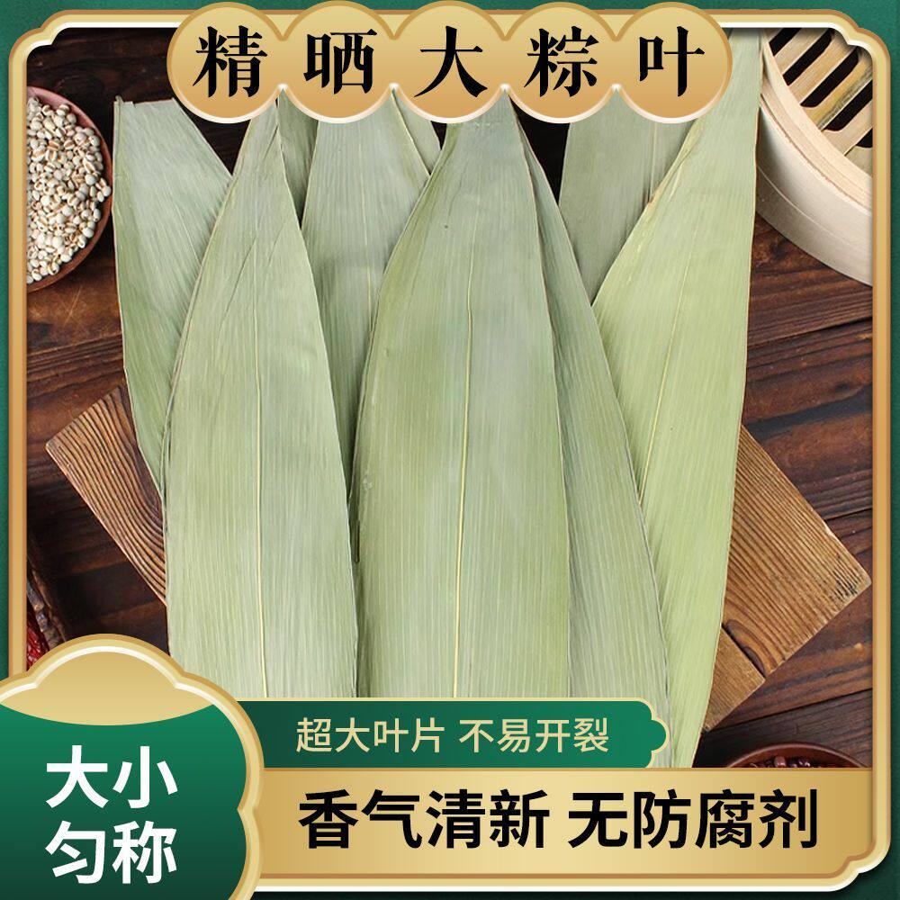 【干粽叶】粽子节野生粽叶批发价干粽叶大宽叶棕叶家用端午节粽子