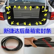 COMPA NÂNG KÍNH Thích hợp cho 13-19 mới dải niêm phong thân Volkswagen Jetta Santana phụ kiện dải chống thấm khung cửa trước và sau của Santana CỬA NÓC MÔ TƠ NÂNG KÍNH