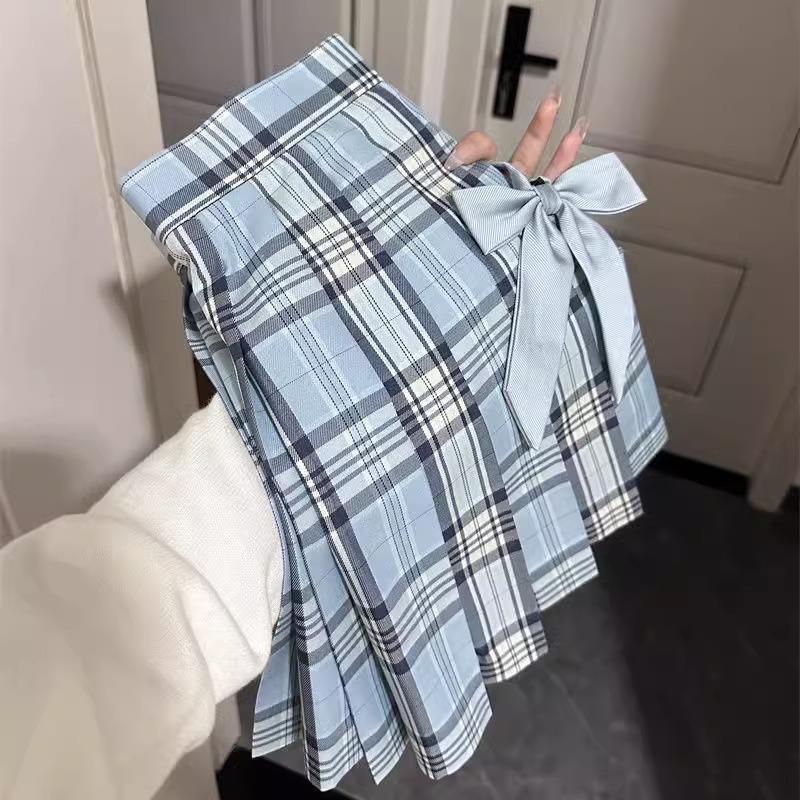 初田町原创jk制服【聆泉】格裙日系学生学院风短裙制服百褶裙校供