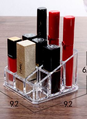 e Lipstick Storage Box Acrylic Makeup Organizer Storage Case