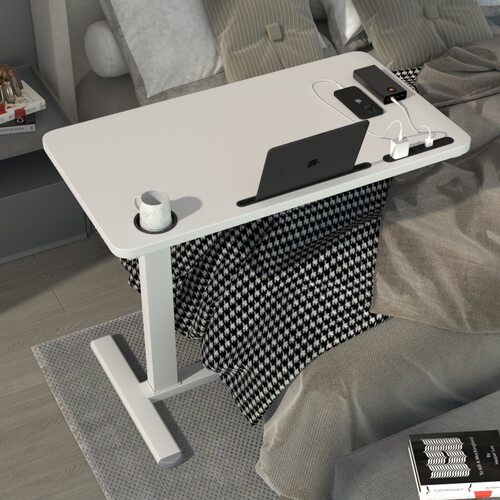 Elevating computer desk, bedside table, sofa, laptop table,