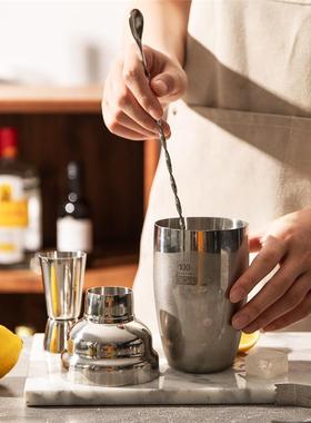 Shaker mixer wine cocktail tools hand shake glass pots set