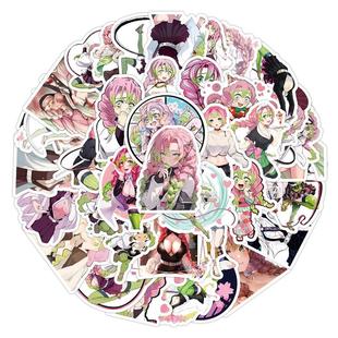 50PCS Demon Slayer Kanroji Mitsuri Anime Sticker DIY Phone L