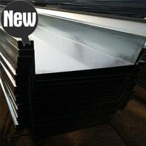 折弯天沟99止水钢板镀锌花纹板开平板加工集装箱板折件