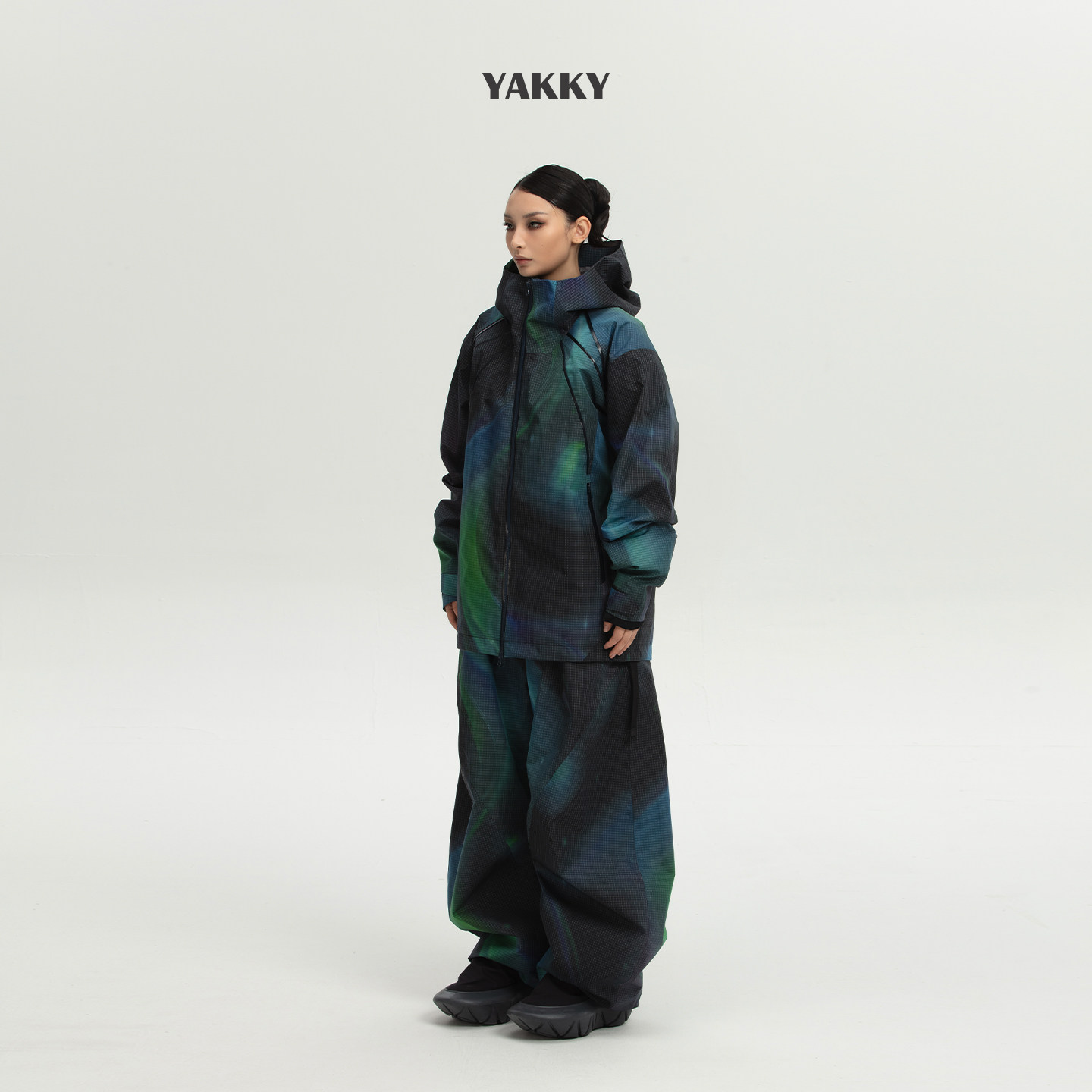 【26新品】YAKKY阿基拉系列男女同款3L滑雪服上衣防水雪裤套装