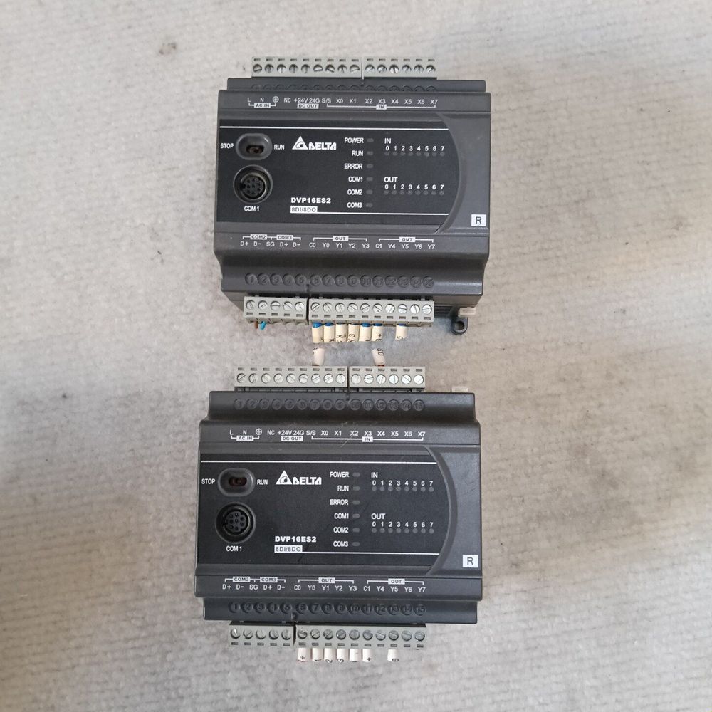 台达PLC模块 DVP16ES200R 拆机件 2台
