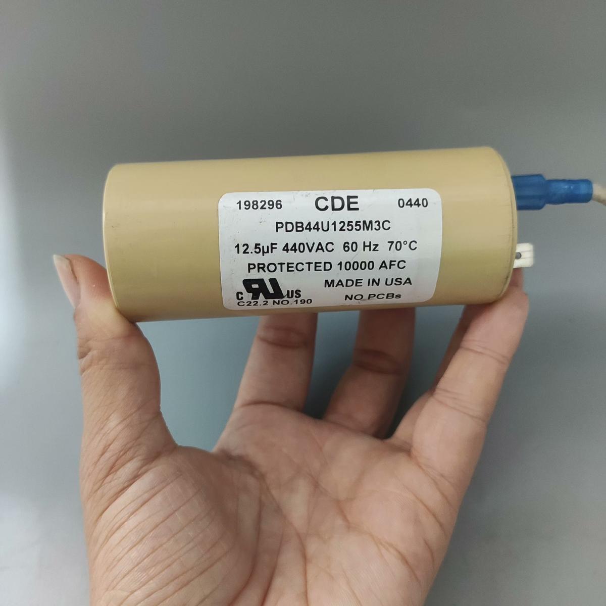美国CDE电容 PDB44U1255M3C 12.5uF 4