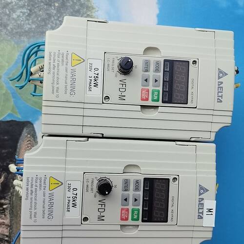 台达变频器VFD-M VFD007M23A 0.75KW 2