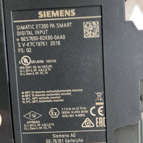 ET200 PA SMART数字输入模块 6ES765
