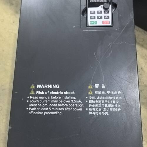 英威腾75KW变频器 GD300-075G-4拆机件