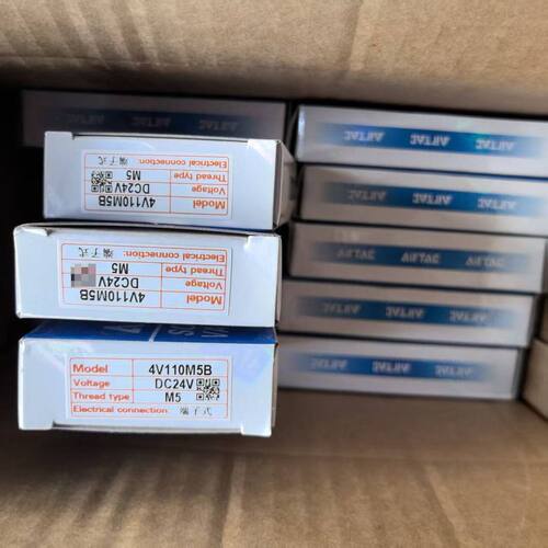 电磁阀4V110M5B DC24V M5螺