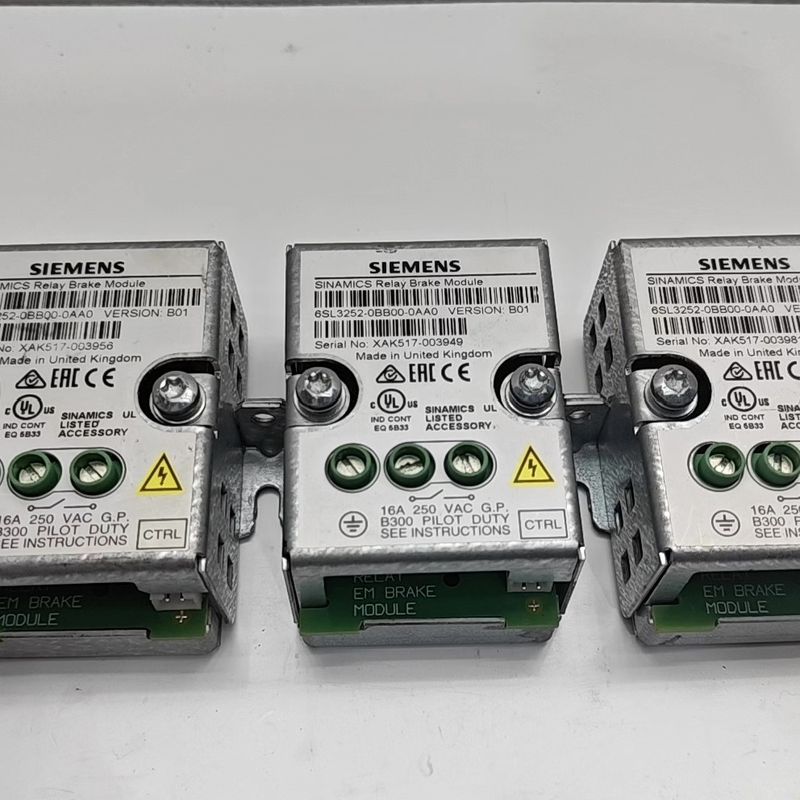 抱闸继电器6SL3252-0BB00-0AA0