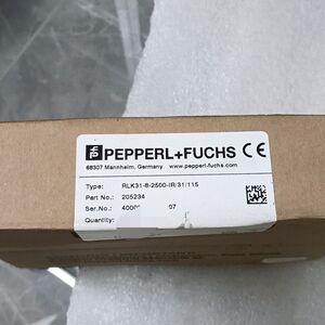 倍加福PEPPERL+FUCHS光电传感器 型号RLK31-