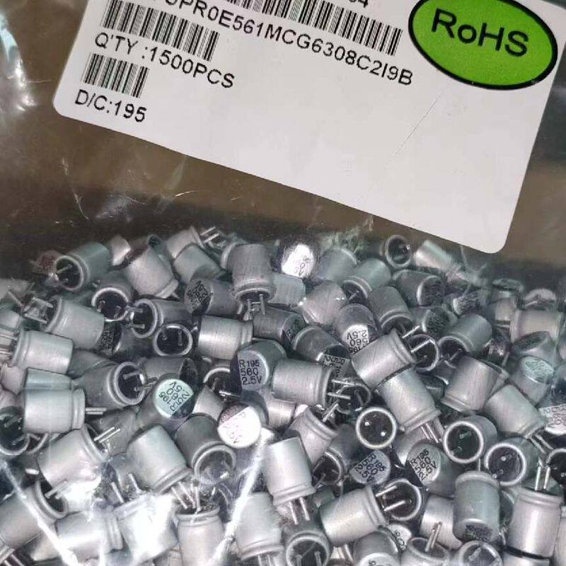 固态电容铝电解电容 2.5v560uf 规格6.3*8每