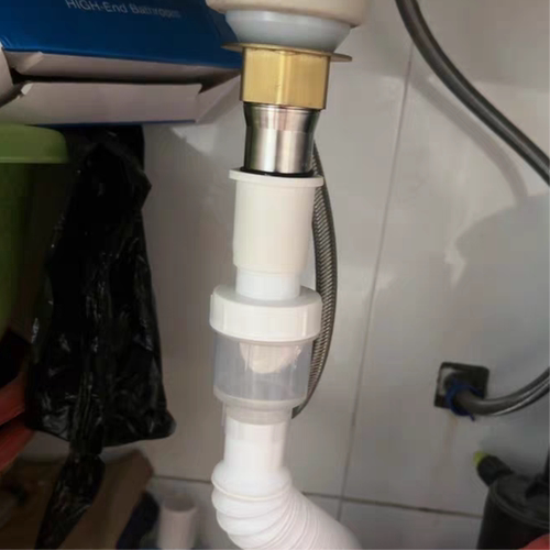 下水管洗手池防臭卫生间下水器排水管防返臭下水道洗手盆台盆配件
