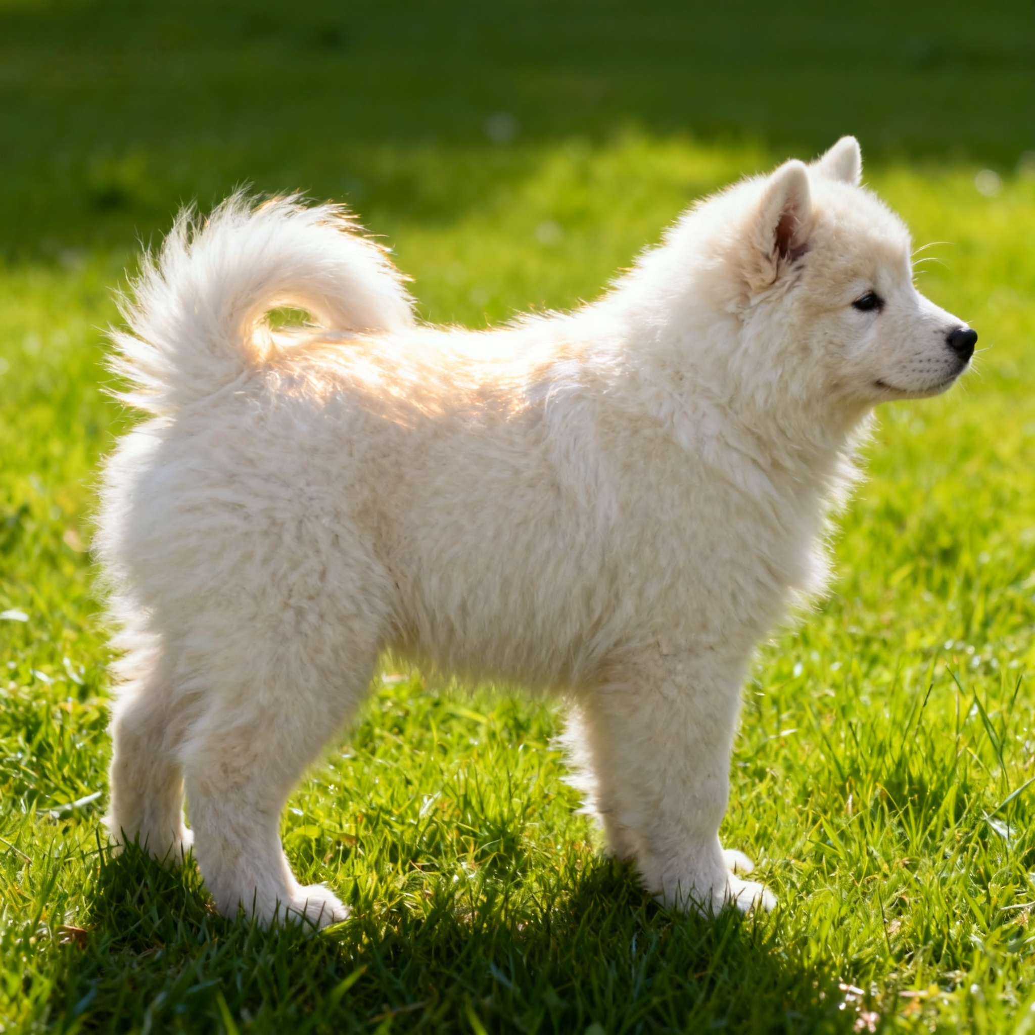 萨摩耶幼犬可爱型活物白色便宜