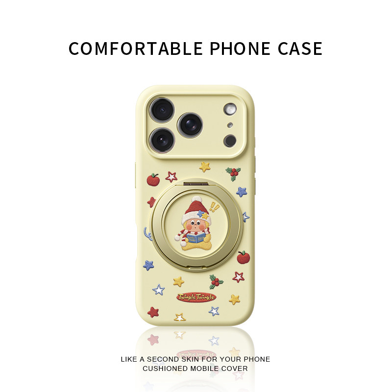 看书刺绣星星人适用苹果17promax手机壳新款iphone16pro镜头全包15液态硅胶软壳防摔保护套360°旋转支点壳女,3C数码配件,手机保护套/壳,淘宝优惠券,粉丝福利购,淘宝优惠卷