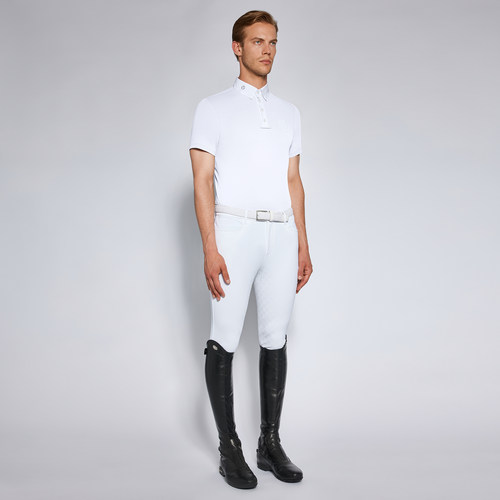 CT男士马术比赛短袖Tech Piquet S/S Competition Button Polo