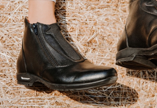 KOMFY BLACK 马术骑马训练短靴 ANKLE PARLANTI BOOTS