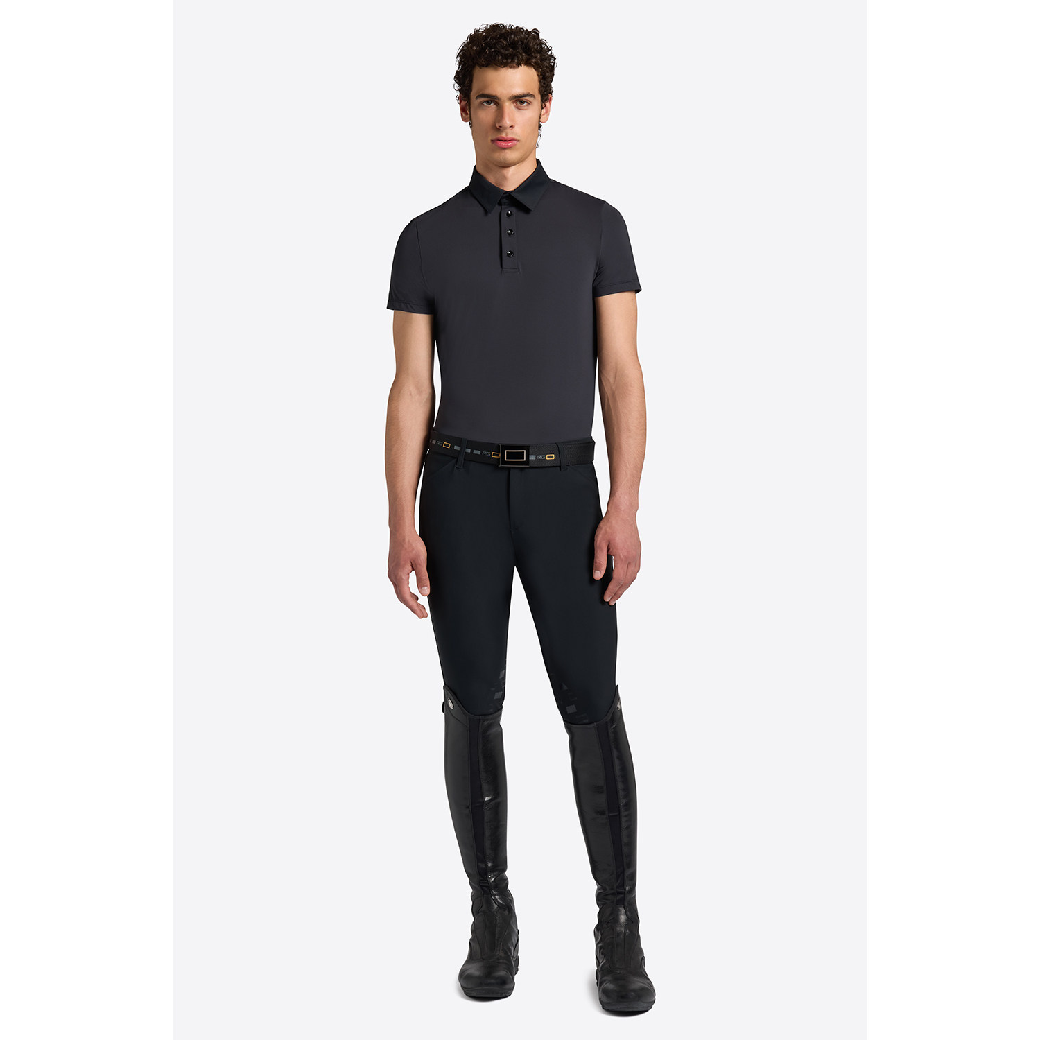 RG 男士马术训练短袖Micro Perforated Jersey S/S Training图片