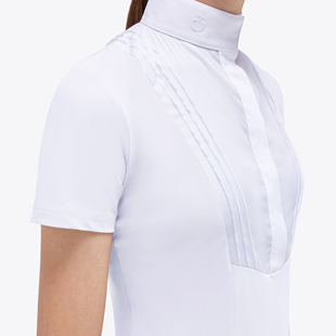 CT 女孩比赛马术训练短袖Jersey Competition Shirt w/ Bib