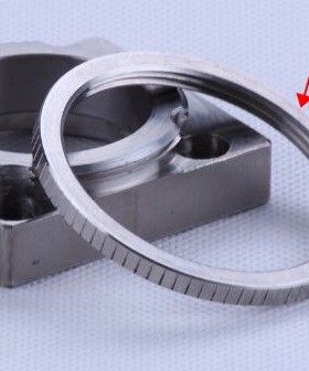 上机头螺环 喷水头盖板 庆鸿机 慢走丝CH801配件 防漏水加单套环