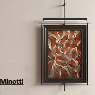 现代新中式挂画酒店会所包间茶室客厅酒吧立体浮雕抽象玄关艺术品