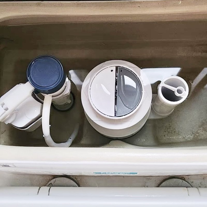 浮漂出水阀进水阀10cm排水阀3寸水箱加粗坐便器马桶配件下水双按