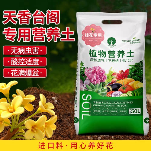 漫生活桂花专用土桂花盆栽营养土