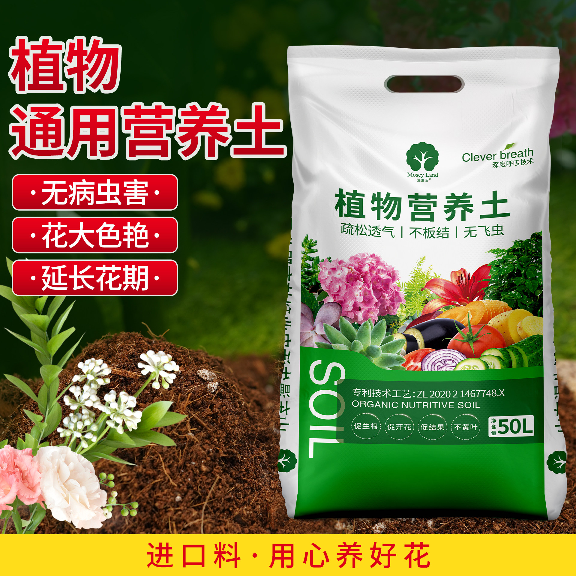 通用型泥炭营养土漫生活图片