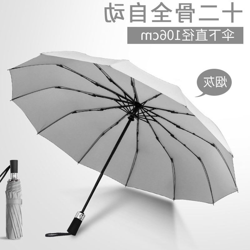 12股大雨双层12骨全自动单人加固超大男士个性三折创意两用雨伞在类目 居家日用, 伞/雨具/防雨/防潮, 伞中 - 来自Buy2taobao.com提供专业的淘宝代购服务
