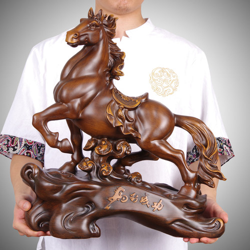 生肖马摆件招财办公室酒柜装饰品