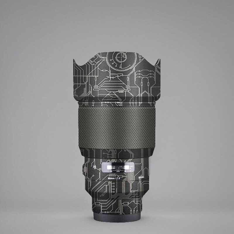 美本堂适用于适马85F14 一代 贴纸镜头贴膜索尼口851.4 art帖皮