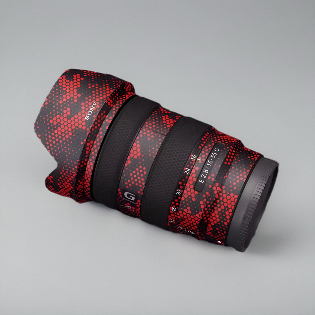 美本堂适用索尼1655 贴纸镜头贴膜sony 16-55g f2.8保护膜帖皮3m