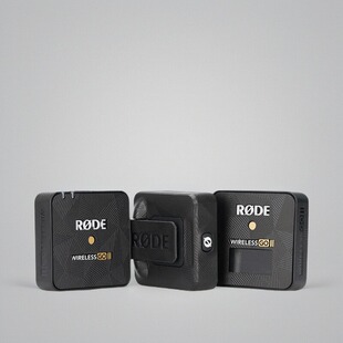 美本堂适用于罗德wireless go2 二代贴纸领夹无线麦克风贴膜帖皮