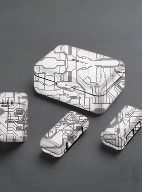 美本堂适用sony无线麦克风ECMW3 贴纸索尼ECM-W3贴膜收音咪帖子3M