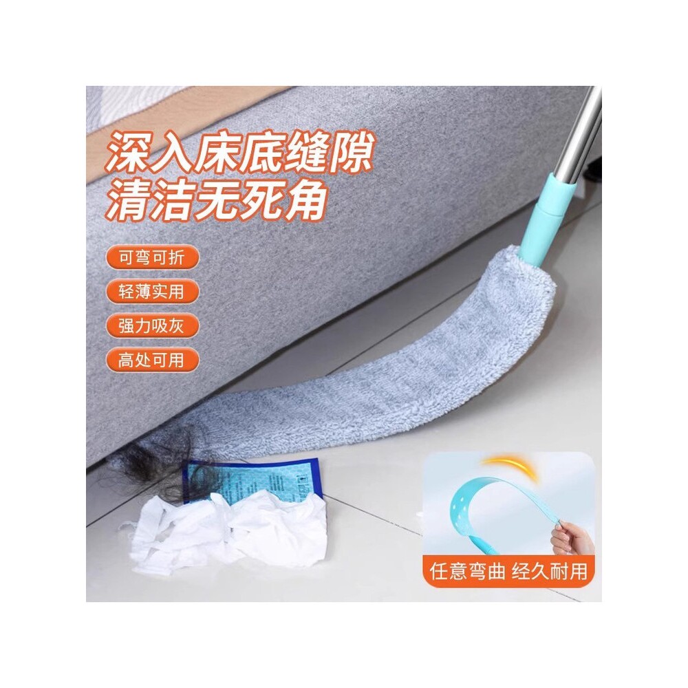 日本进口MUJIE床底清扫打扫灰尘卫生工具伸缩除尘掸缝隙清洁禅子