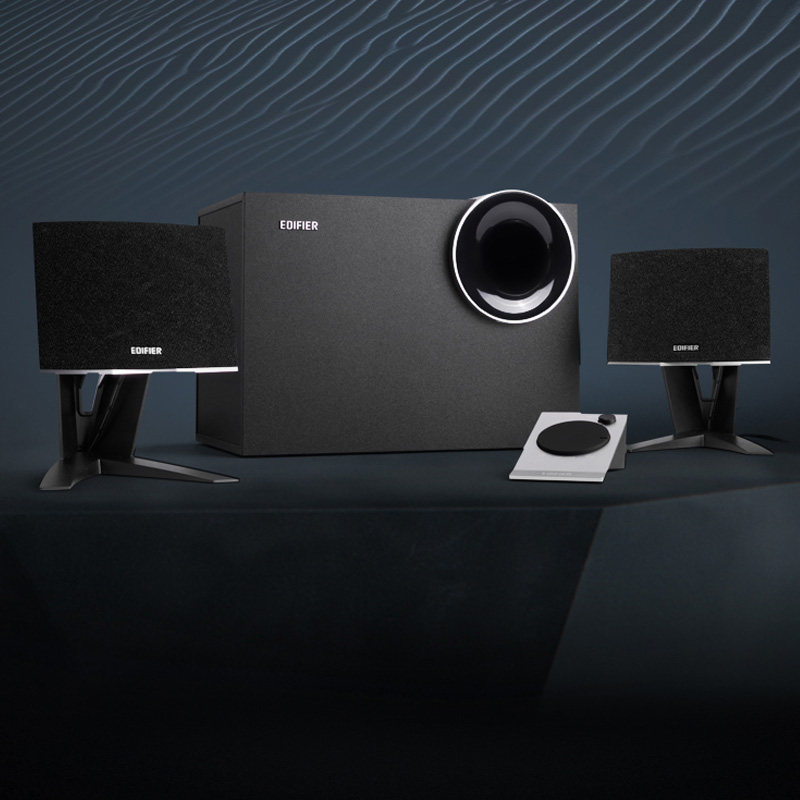 edifier/漫步者 r201t北美版 电脑音箱低音炮音响多媒体2.