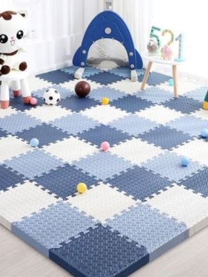 爬行垫拼接80×80儿童可水洗宝宝卡通加厚爬爬垫防摔泡沫地垫婴儿