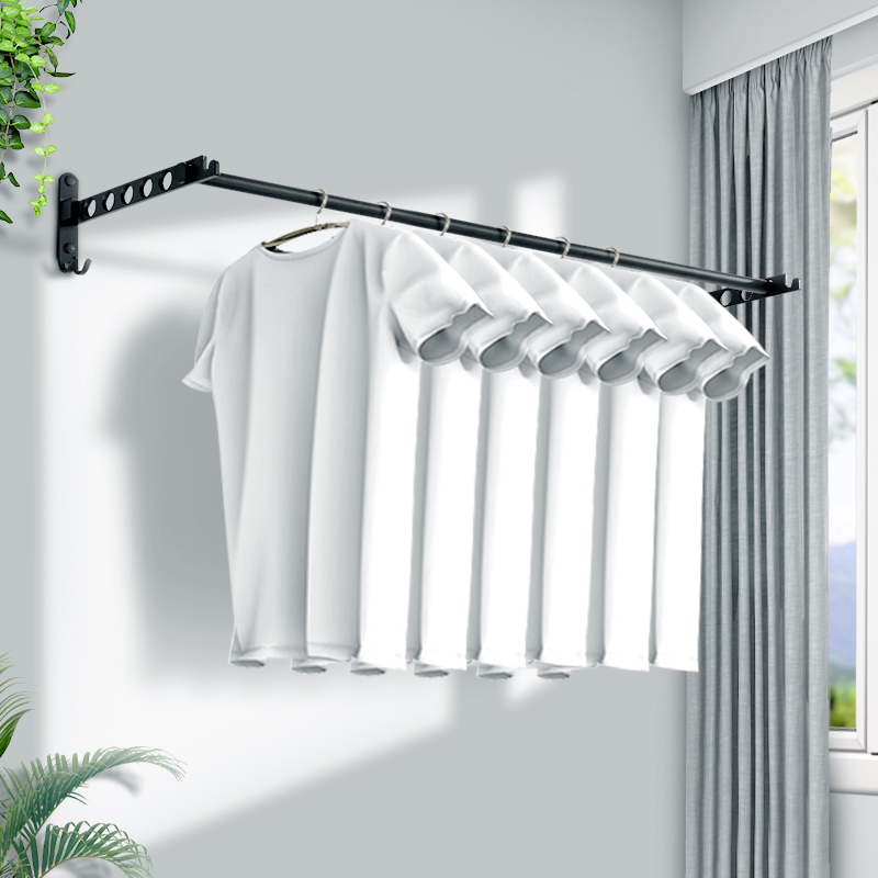 折叠壁挂凉神器晒衣架家用晾衣架