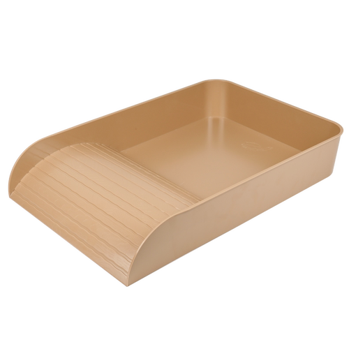 乌龟特大号加深泡澡盆黄缘半水龟专用水盆带排水陆龟爬宠饮水盆